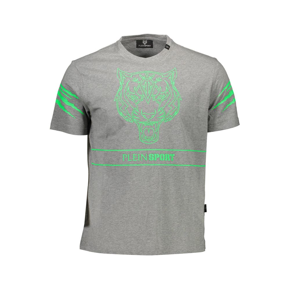 Brown Cotton Men T-Shirt