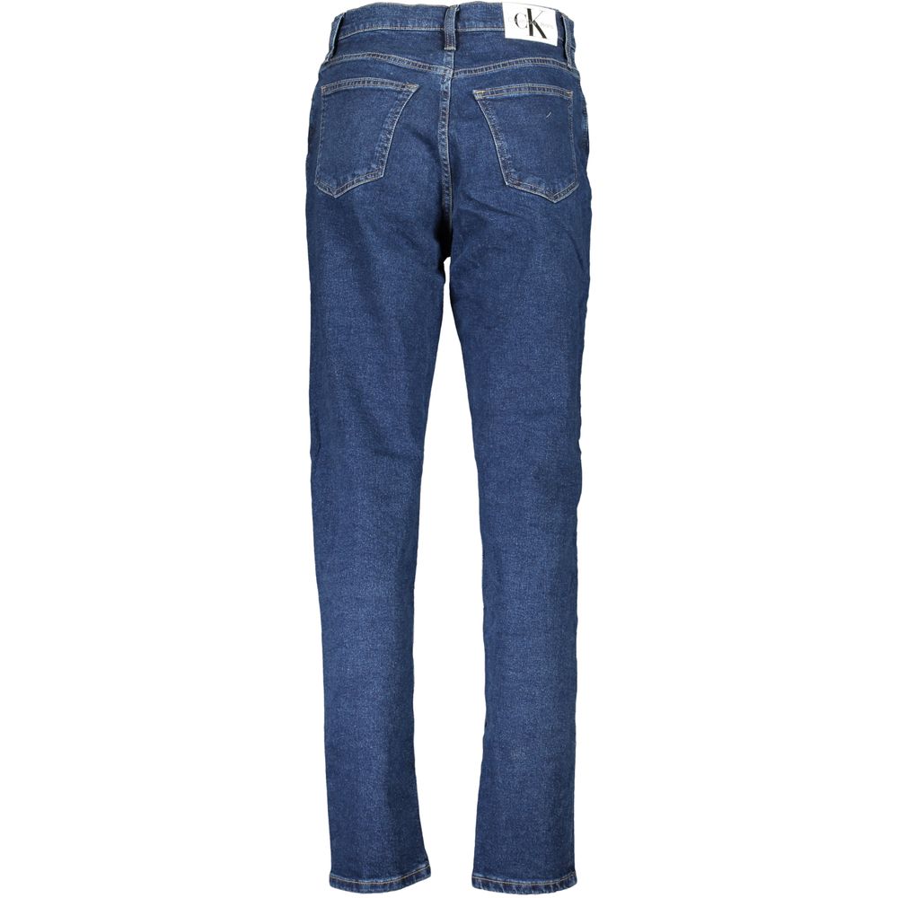 Blue Cotton Jeans & Pant
