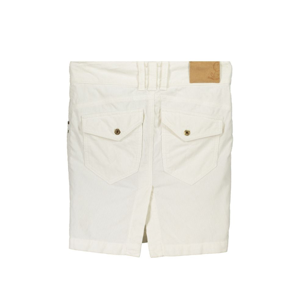 White Cotton Skirt