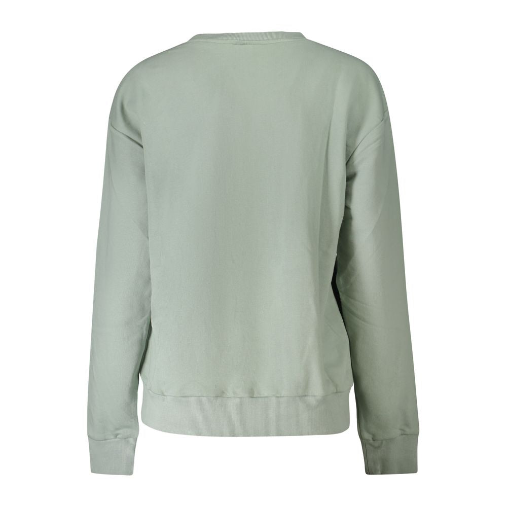 Green Cotton Women Sweater