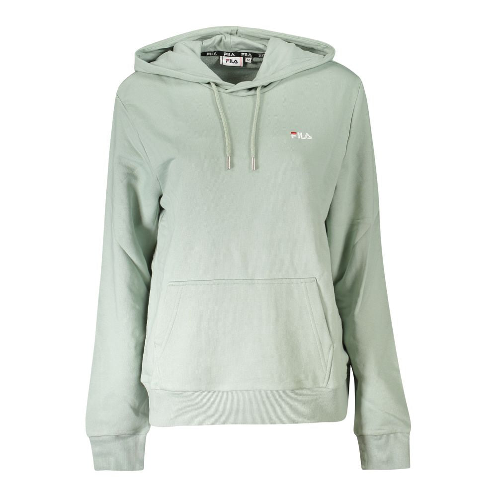 Green Cotton Women Sweater