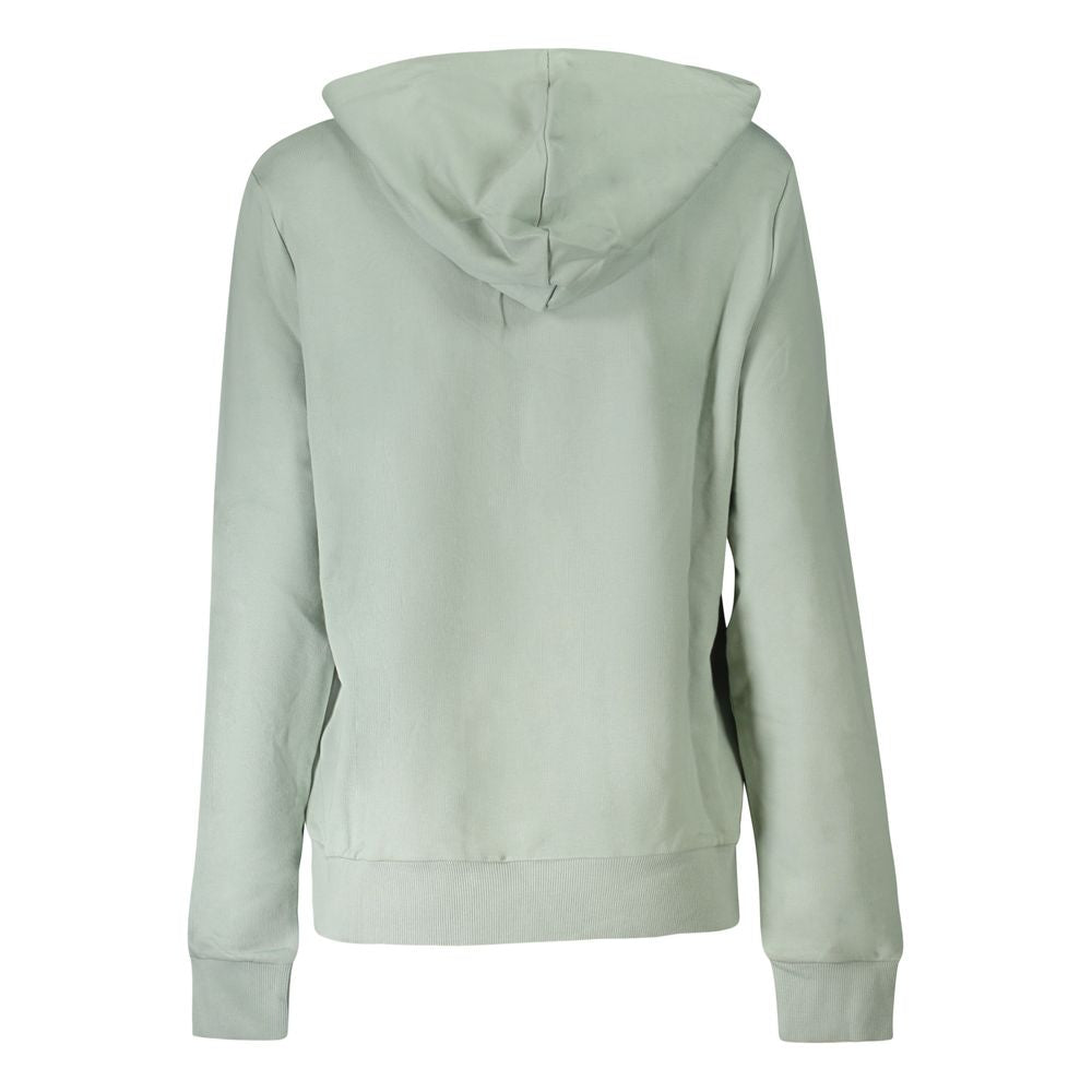 Green Cotton Women Sweater