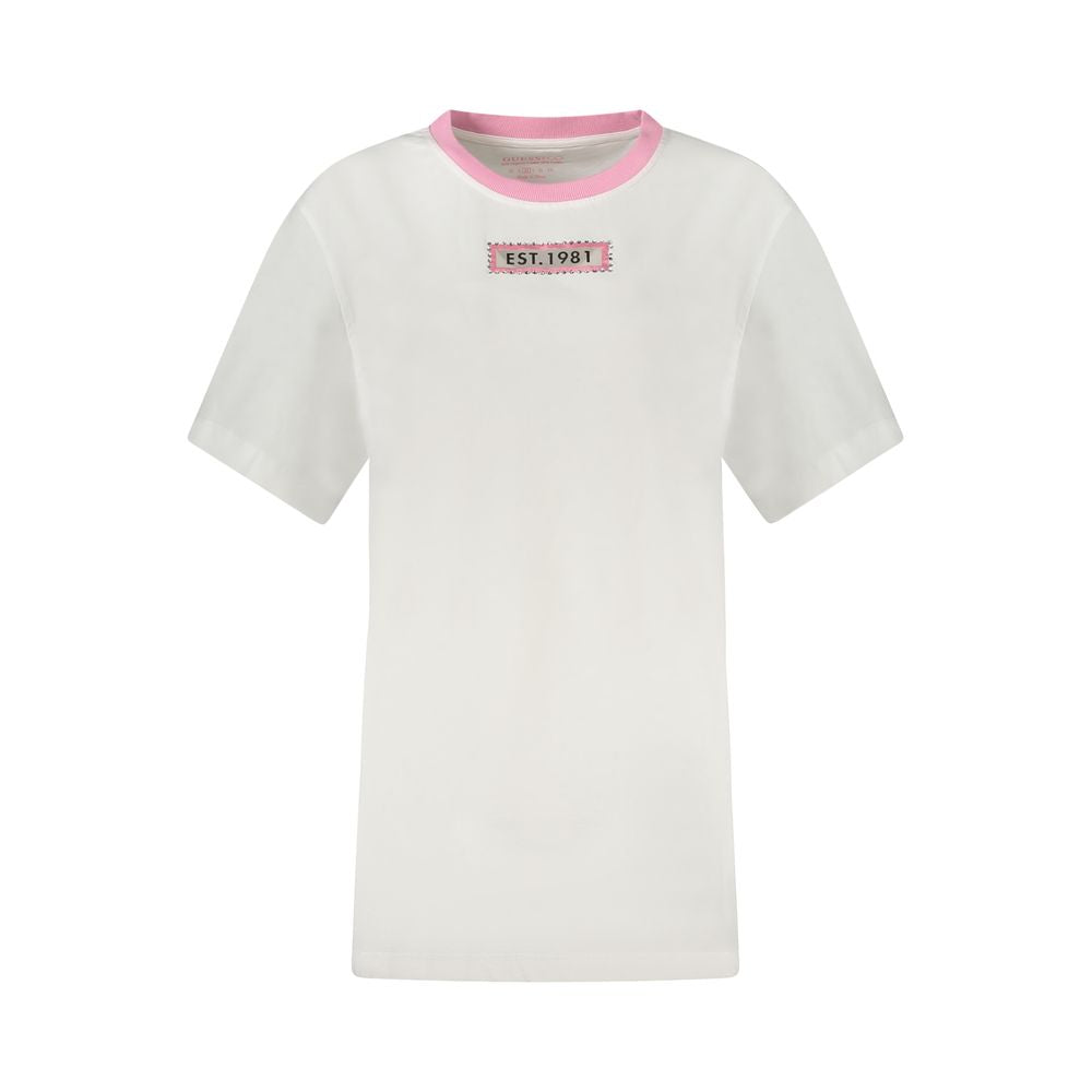White Cotton Women Top