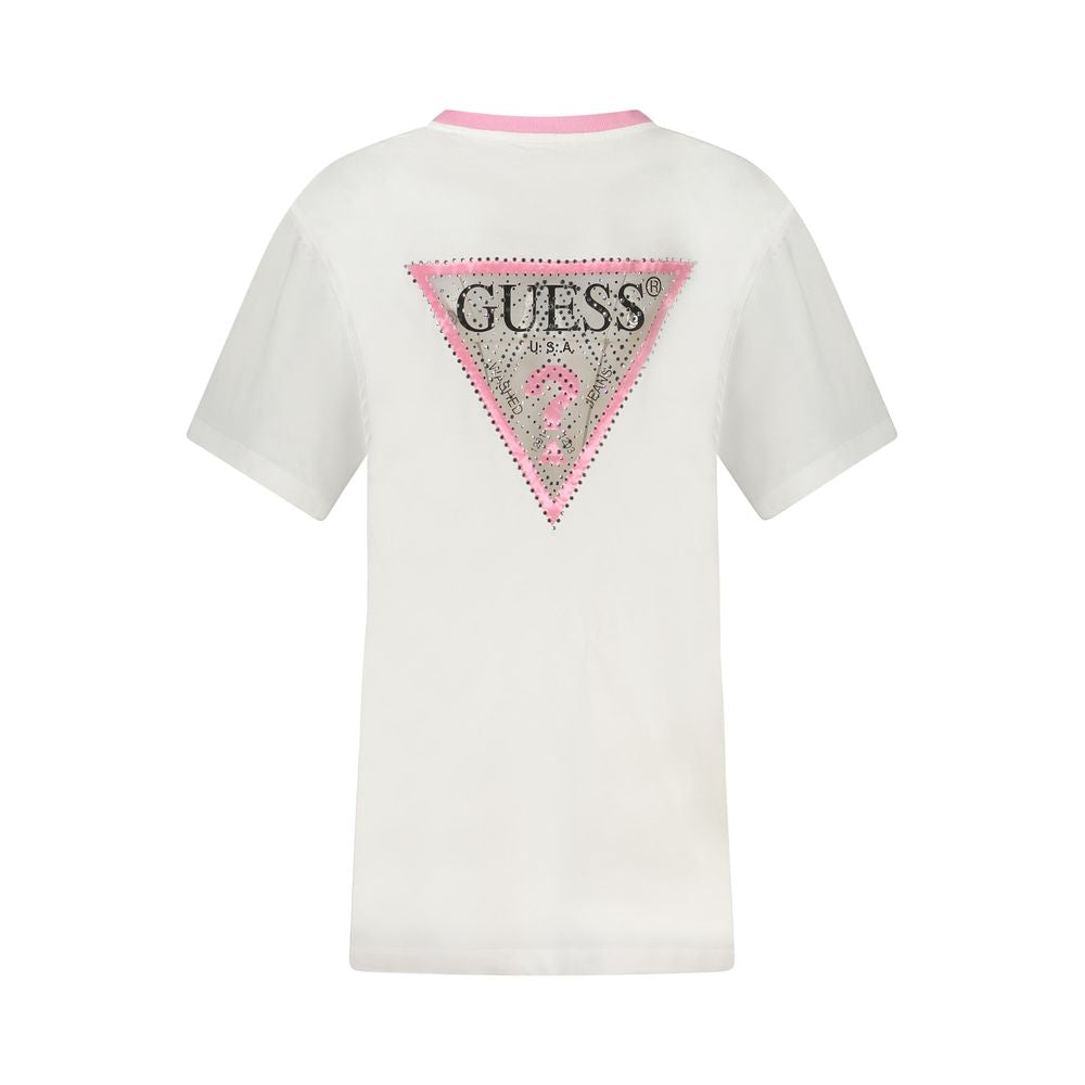 White Cotton Women Top