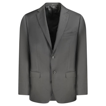 Black Wool Men Jacket
