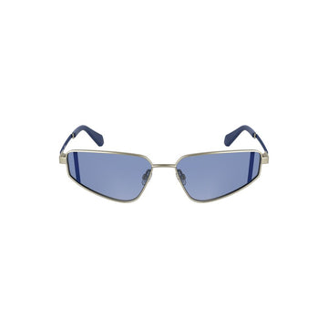 Gray Metal Women Sunglasses