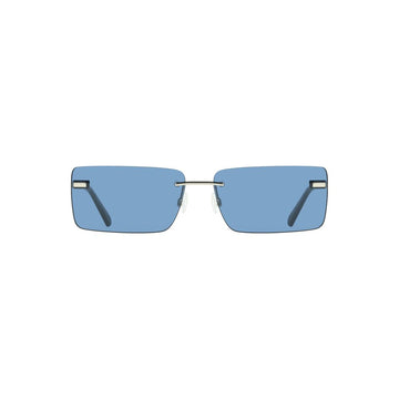 Blue Metal Women Sunglass