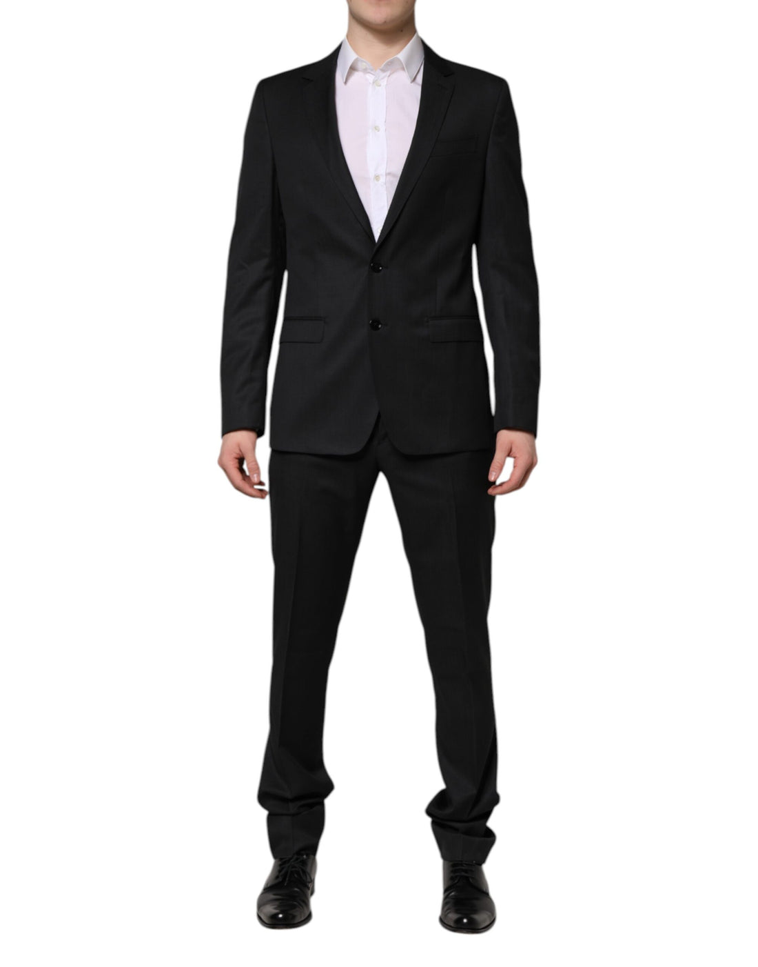Dark Gray MARTINI 2 Pc Single Breasted Suit