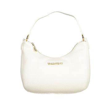White Polyethylene Women Handbag