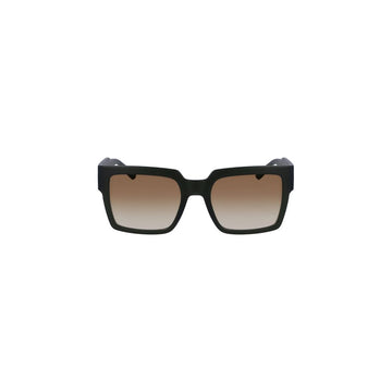 Brown Plastic Women Sunglasses
