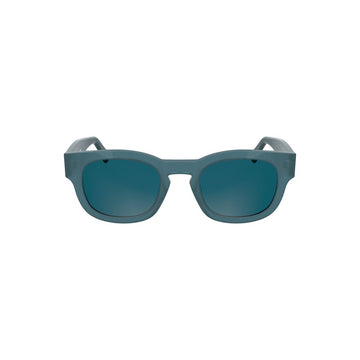 Blue Acetate Women Sunglass