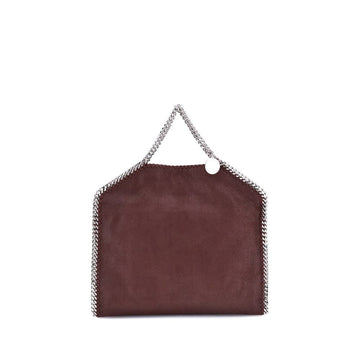 Brown Polyester Handbag