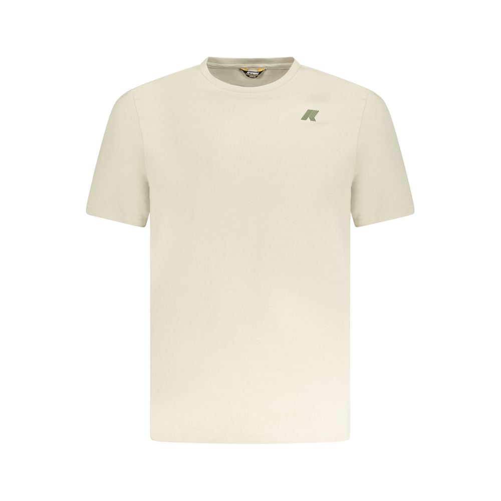 Beige Cotton T-Shirt