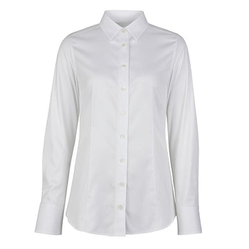 White Cotton Women's Shirt