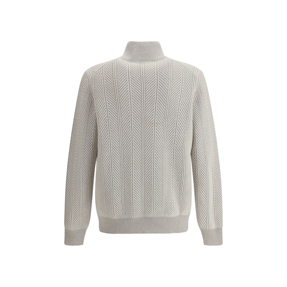 White Cashmere Cashmere Sweater