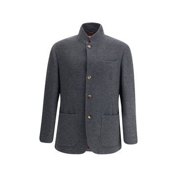 Gray Cashmere Coat