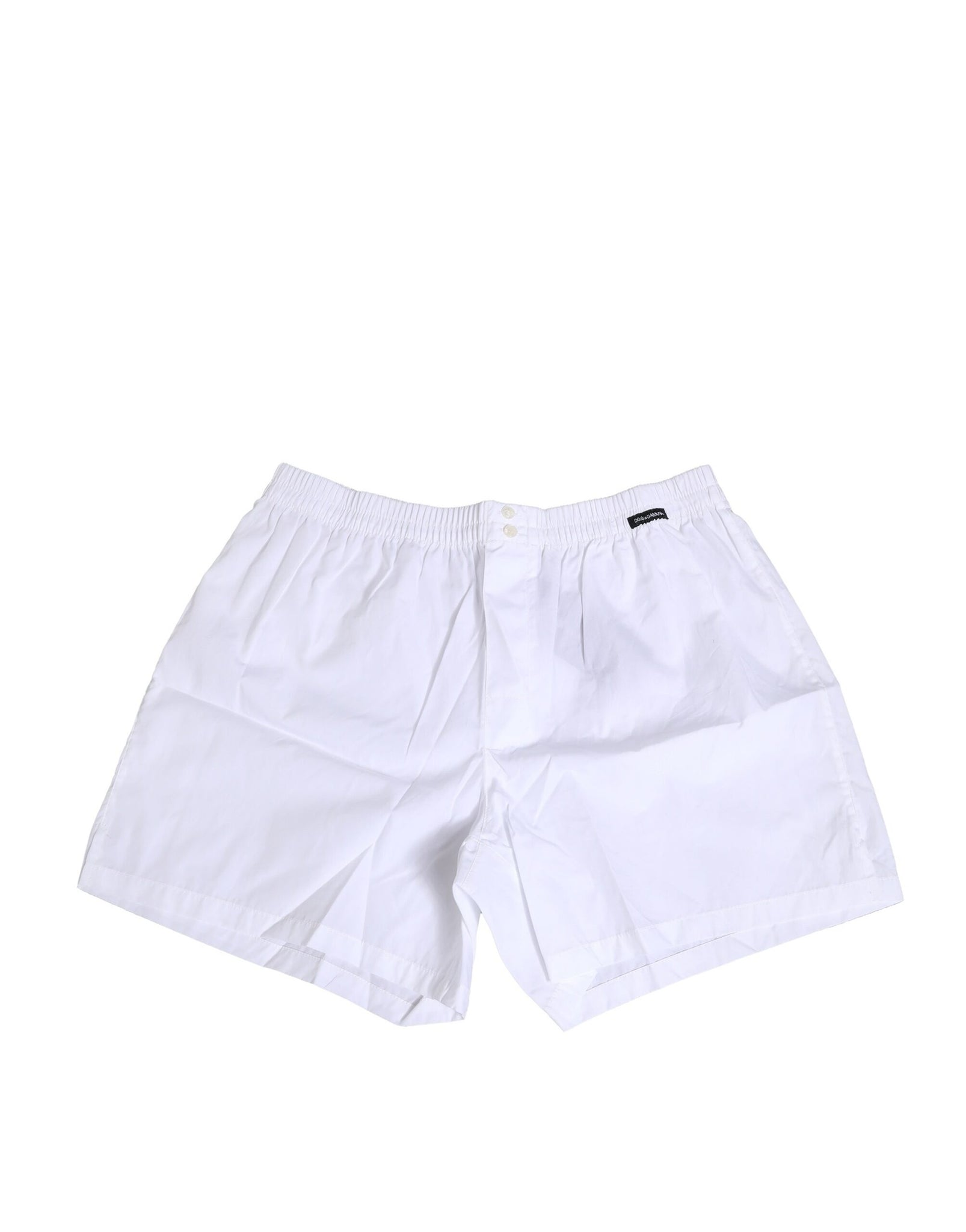 White Cotton Regular Boxer Shorts Underwear
