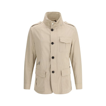 Beige Cotton Coat
