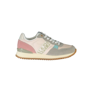 Pink Polyester Women Sneaker