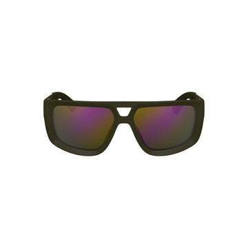 Green Plastic Men Sunglass