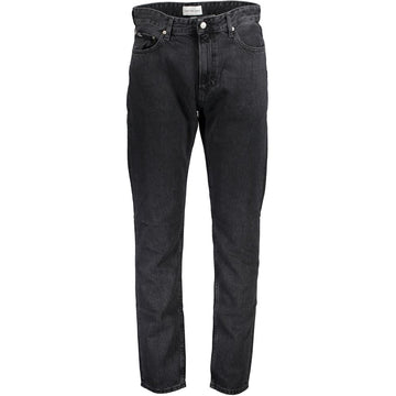 Black Cotton Men Jeans