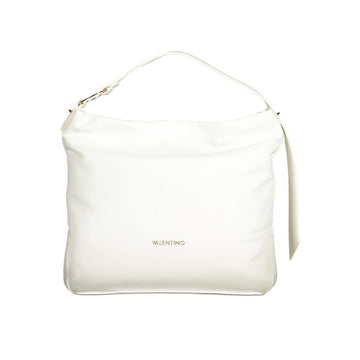 White Polyethylene Women Handbag