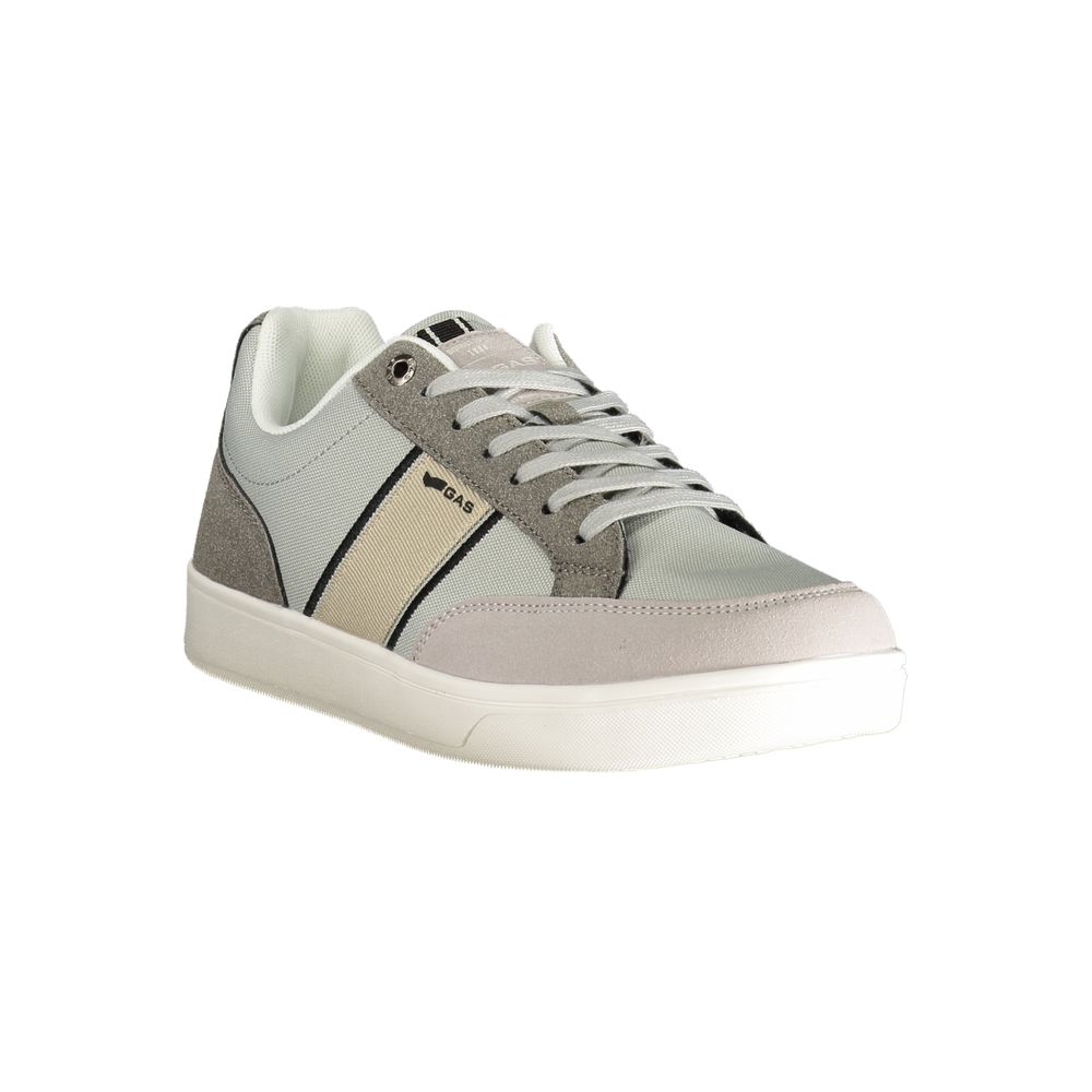 Gray Polyester Men Sneaker