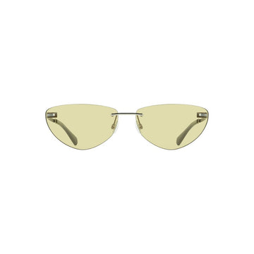Green Metal Women Sunglass