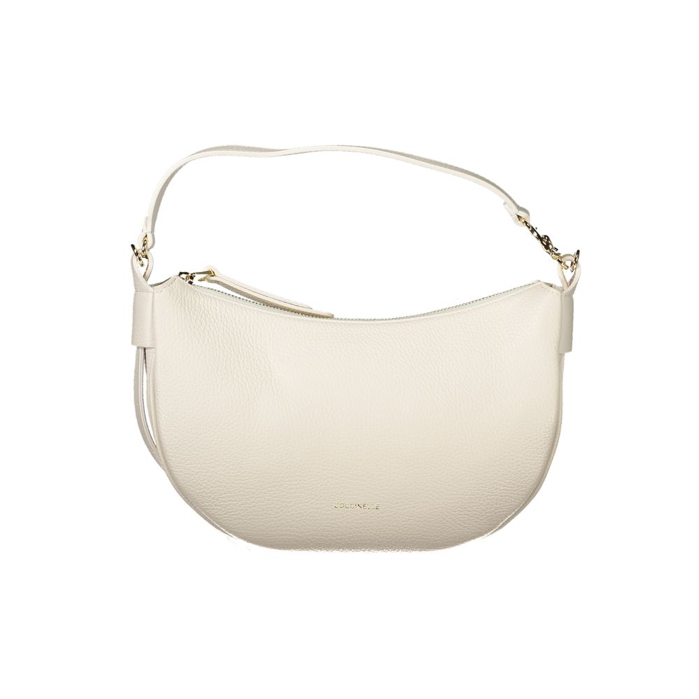 White Leather Handbag