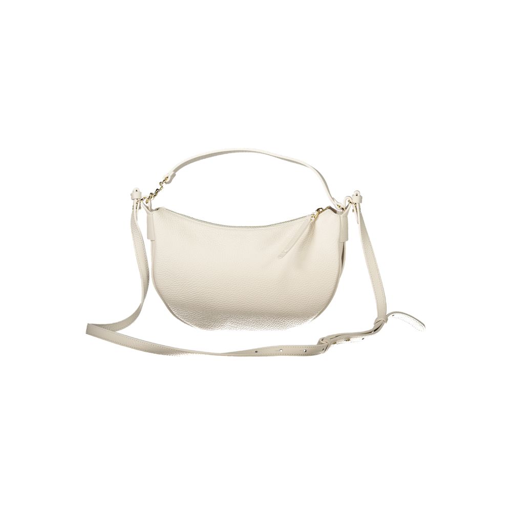 White Leather Handbag