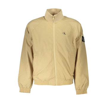 Beige Polyamide Men Jacket