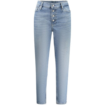Blue Cotton Women Jean