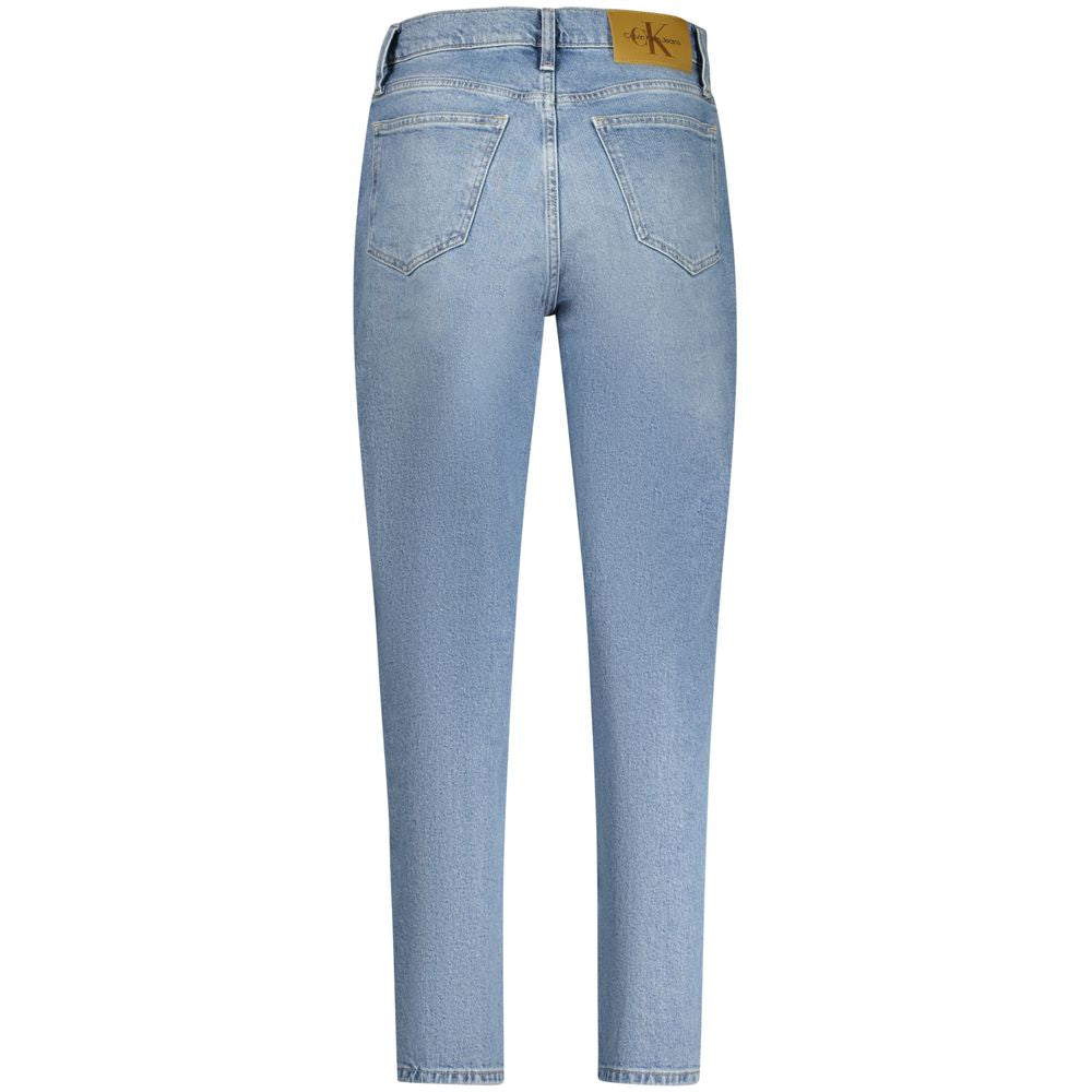 Blue Cotton Women Jean