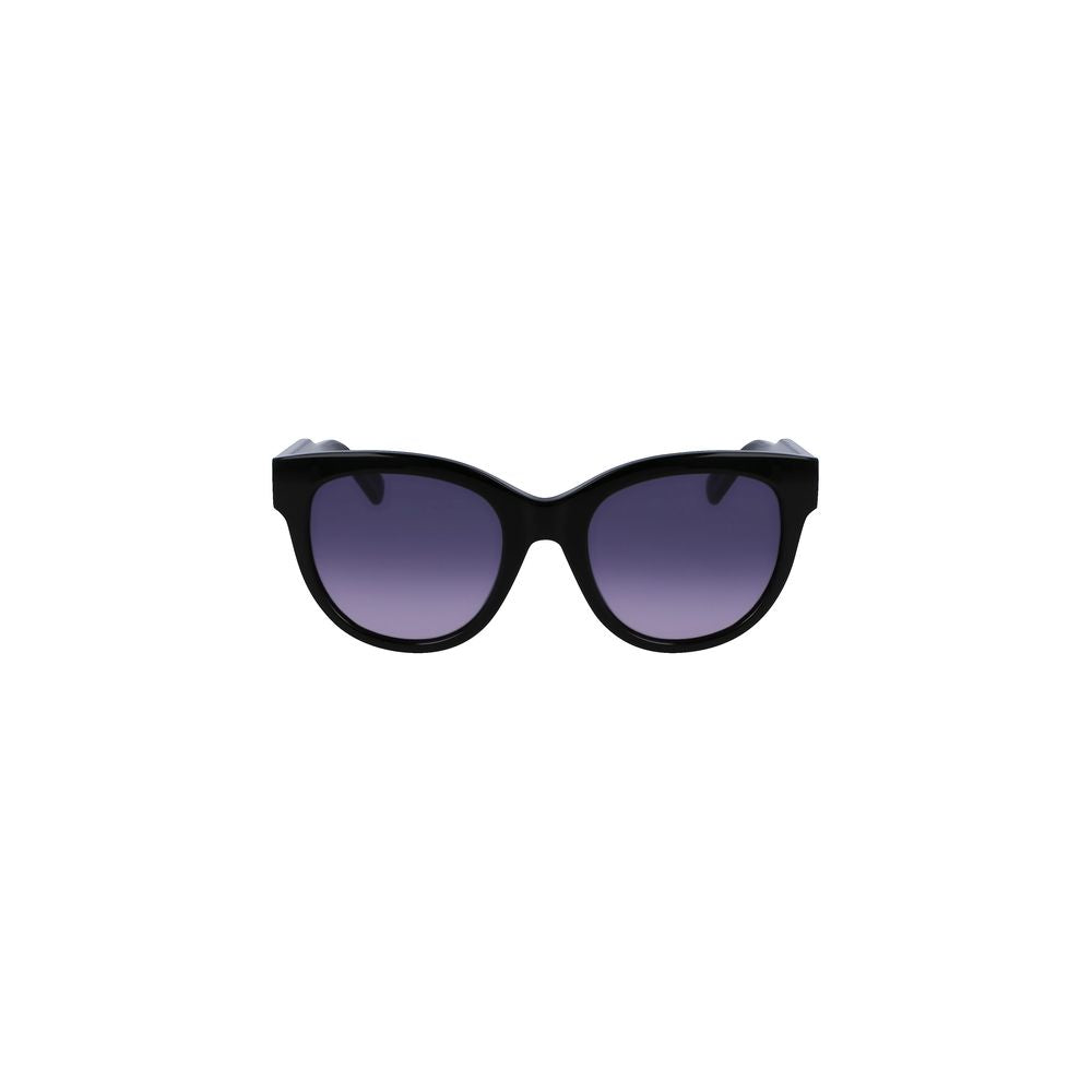 Black Acetate Women Sunglasses