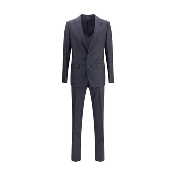 Virgin wool-silk blend Suit