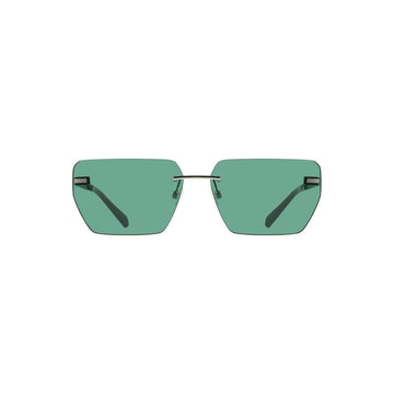 Green Metal Men Sunglass