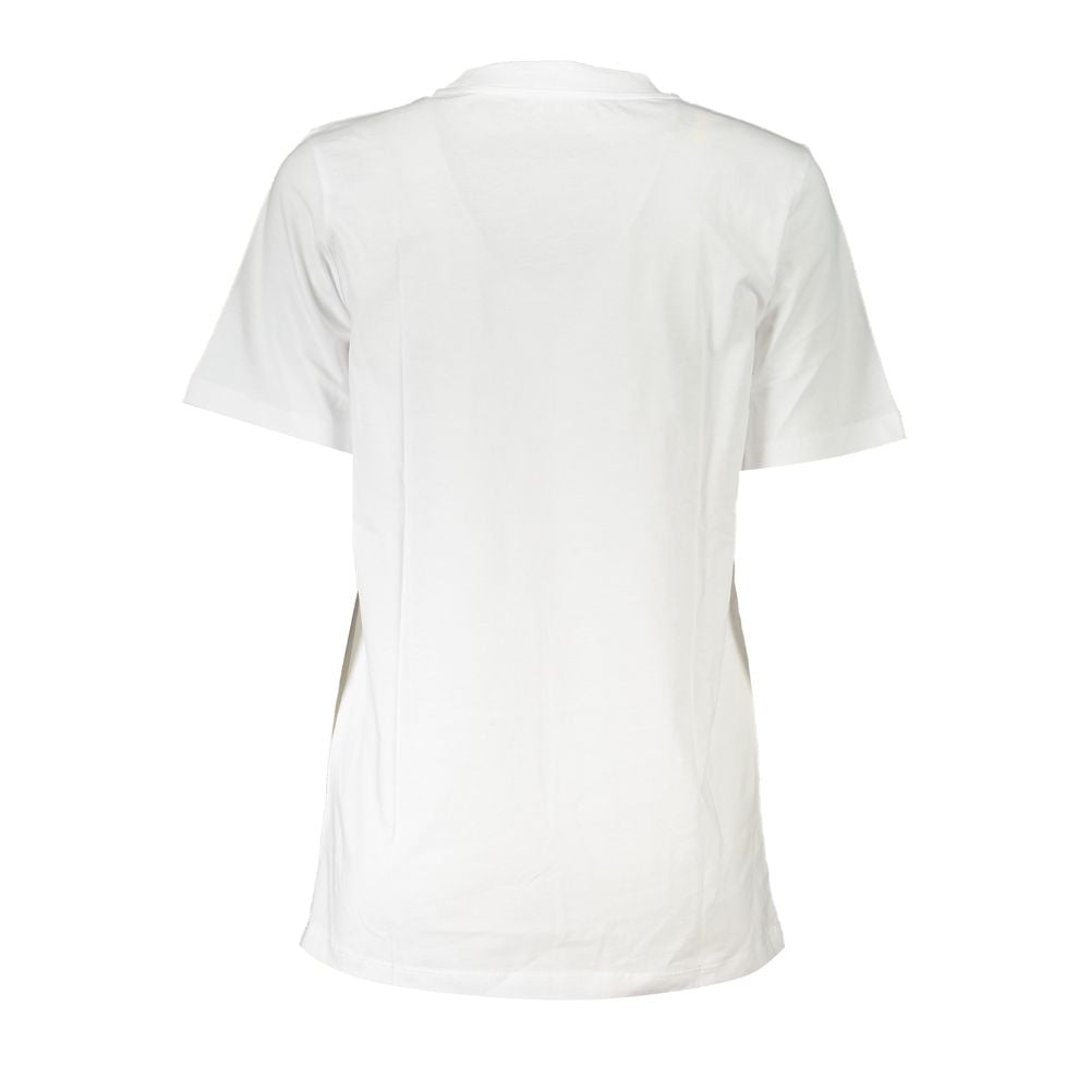 White Cotton Women Top