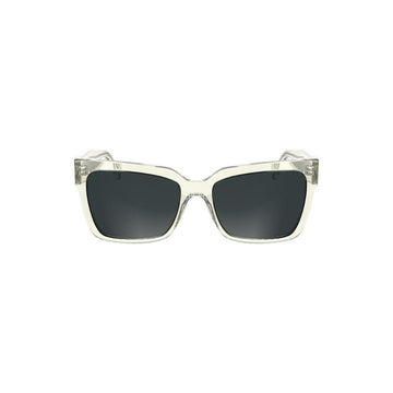 Transparent Plastic Men Sunglass