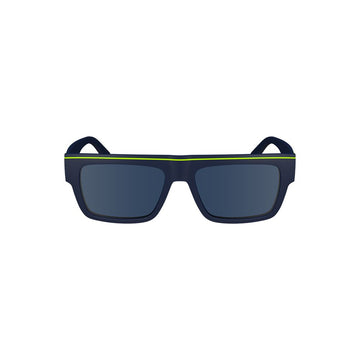 Blue Plastic Men Sunglasses