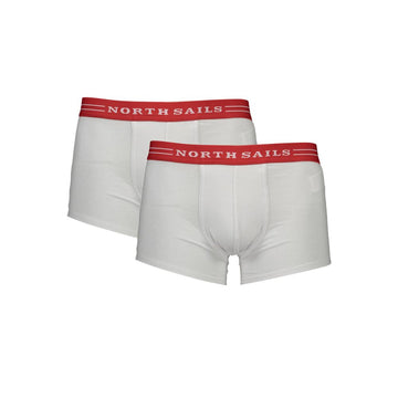 White Cotton Men Boxer
