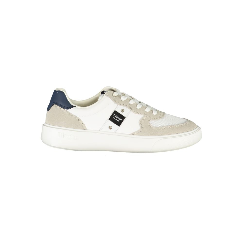 White Leather Men Sneaker