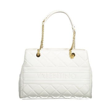 White Polyethylene Women Handbag
