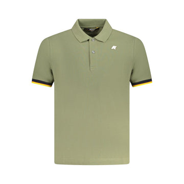 Green Cotton Polo Shirt