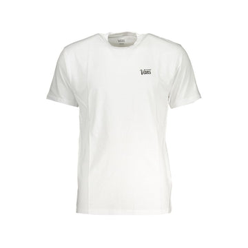 White Cotton Men T-Shirt