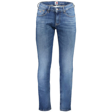 Blue Cotton Men Jeans