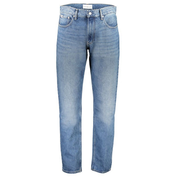 Blue Cotton Men Jeans