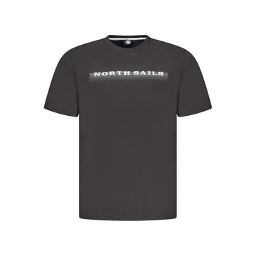 Black Cotton Men TShirt