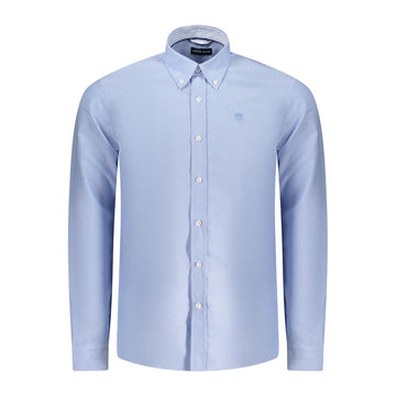 Light Blue Cotton Men Shirt