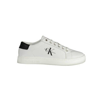 White Recycled Polyester Men Sneaker