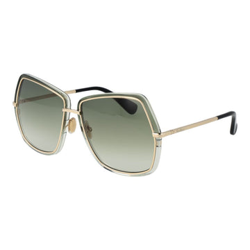 Green Metal Sunglasses
